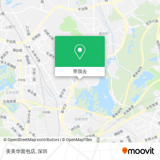 美美华面包店地图