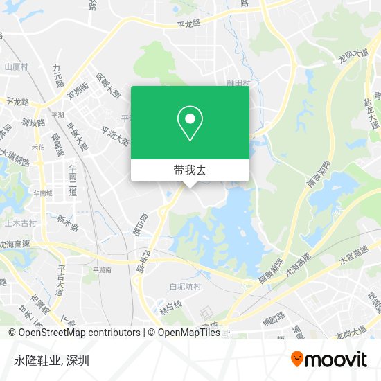 永隆鞋业地图
