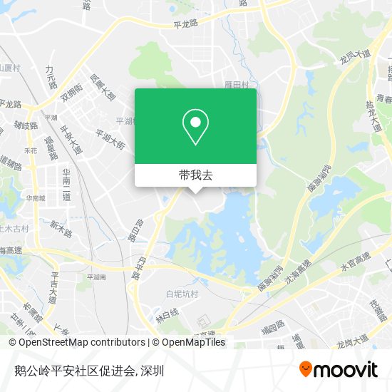 鹅公岭平安社区促进会地图