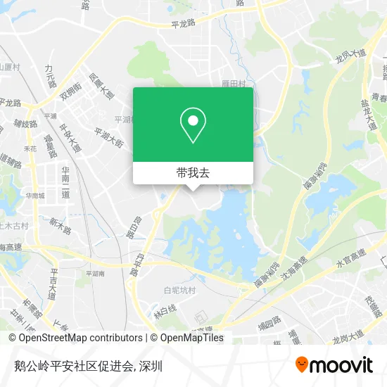 鹅公岭平安社区促进会地图