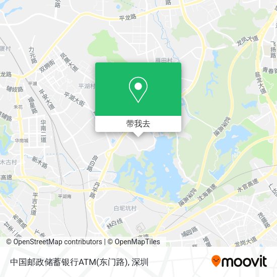 中国邮政储蓄银行ATM(东门路)地图