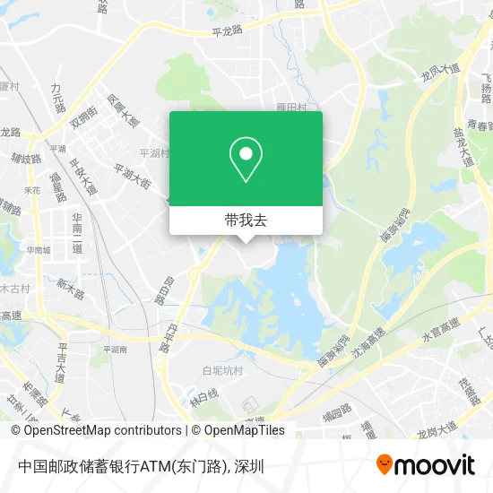 中国邮政储蓄银行ATM(东门路)地图