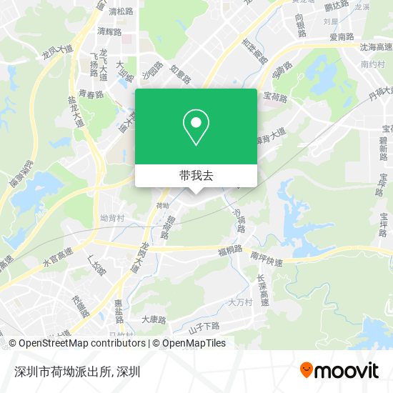 深圳市荷坳派出所地图