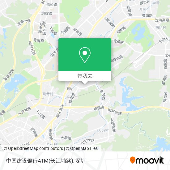 中国建设银行ATM(长江埔路)地图