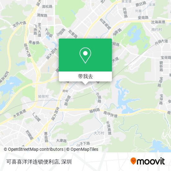 可喜喜洋洋连锁便利店地图