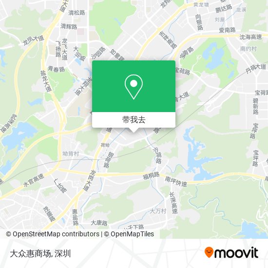 大众惠商场地图