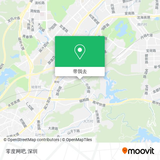 零度网吧地图