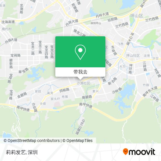 莉莉发艺地图