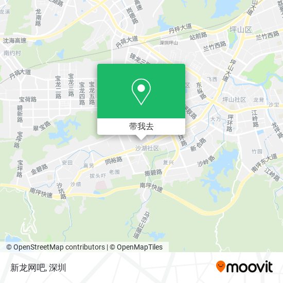 新龙网吧地图