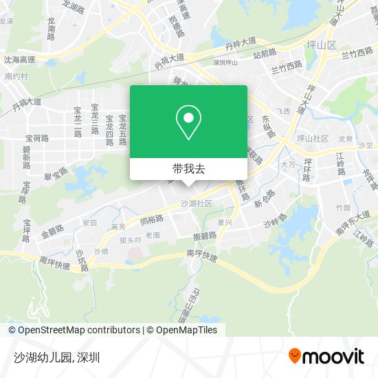沙湖幼儿园地图