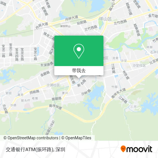 交通银行ATM(振环路)地图