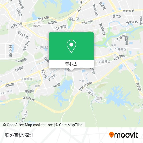 联盛百货地图