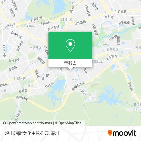 坪山消防文化主题公园地图