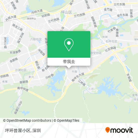 坪环曾屋小区地图