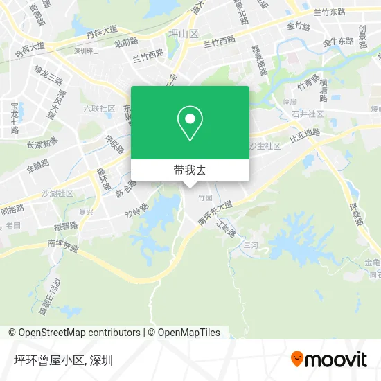 坪环曾屋小区地图