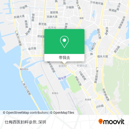 仕梅西医妇科诊所地图