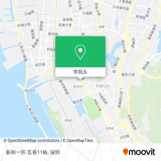 新和一区-五巷11栋地图