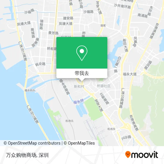 万众购物商场地图