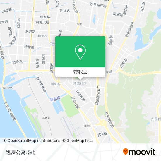 逸豪公寓地图