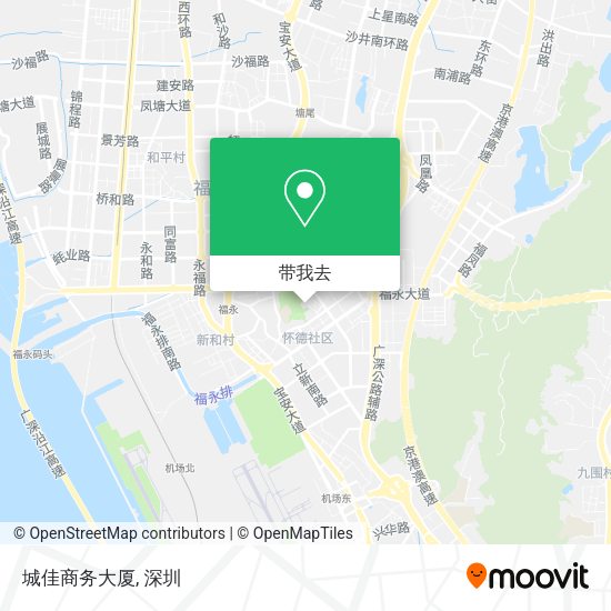 城佳商务大厦地图