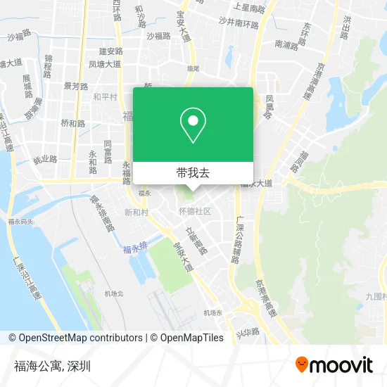 福海公寓地图