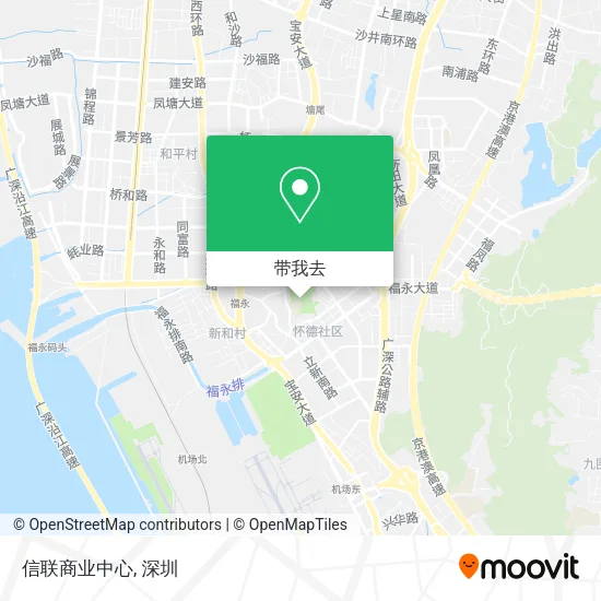 信联商业中心地图