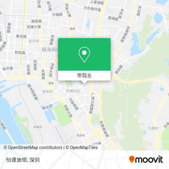 怡通旅馆地图