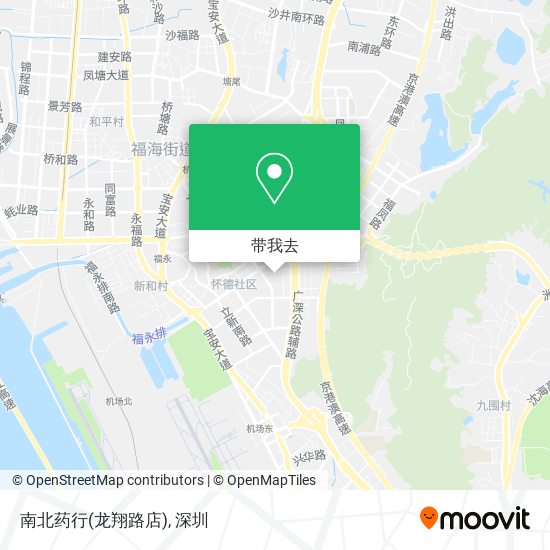 南北药行(龙翔路店)地图