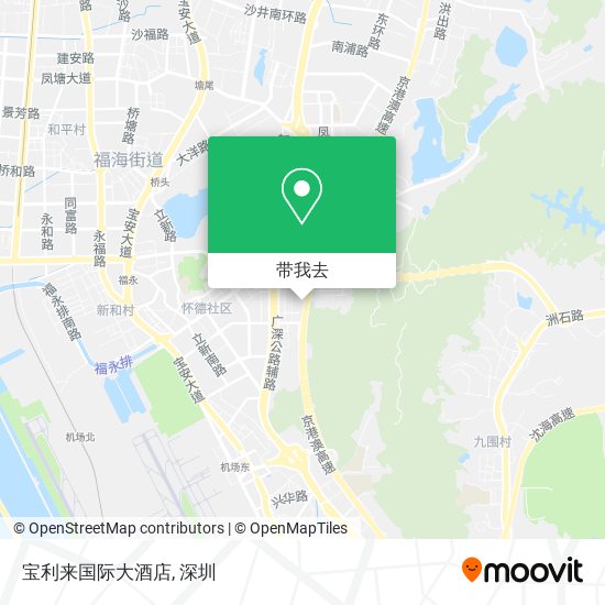 宝利来国际大酒店地图