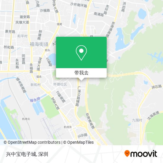 兴中宝电子城地图
