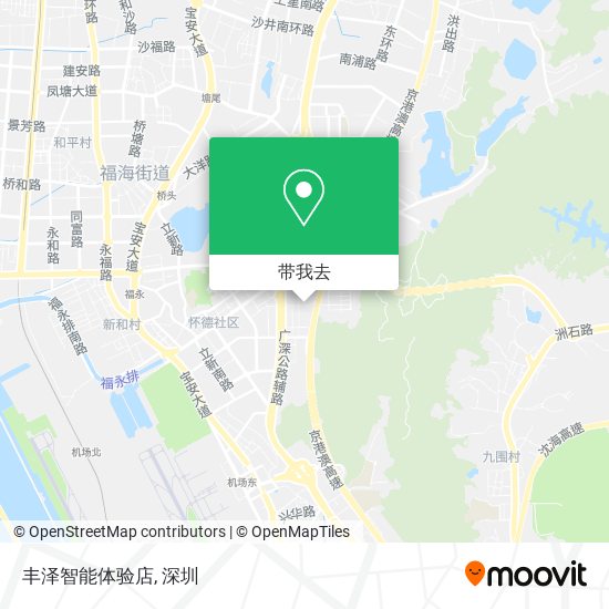 丰泽智能体验店地图