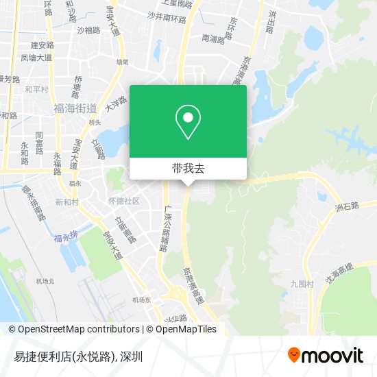 易捷便利店(永悦路)地图