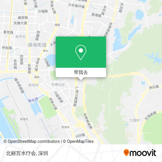 北丽宫水疗会地图