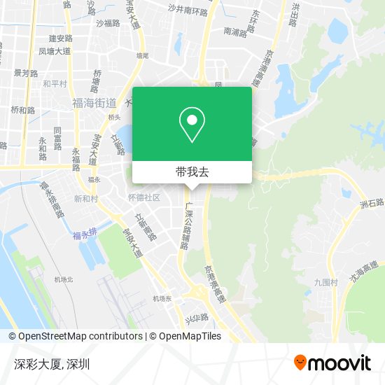 深彩大厦地图