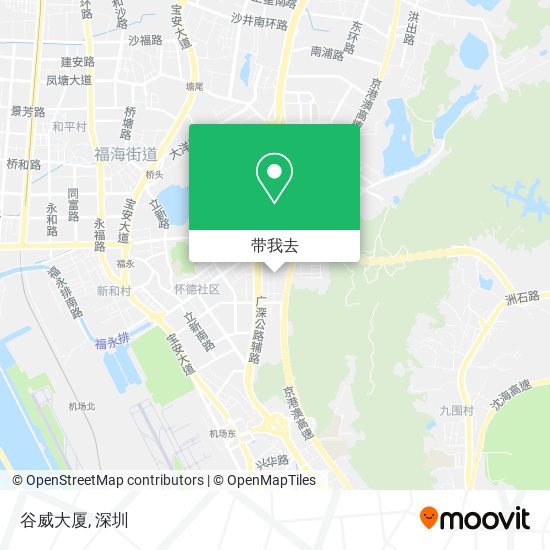 谷威大厦地图