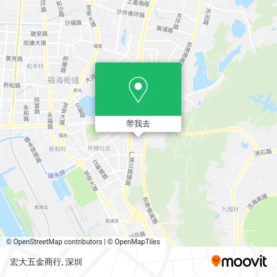 宏大五金商行地图