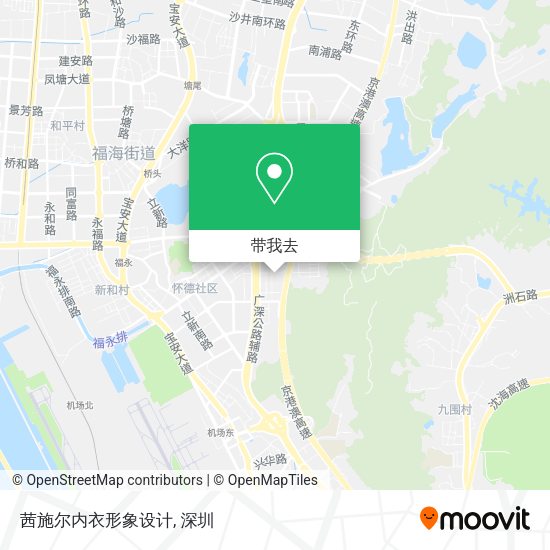 茜施尔内衣形象设计地图