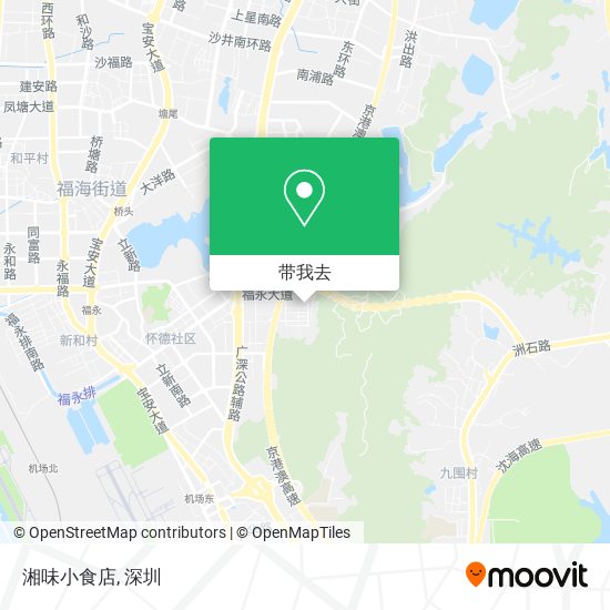 湘味小食店地图