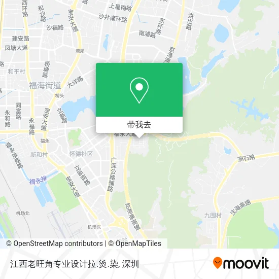 江西老旺角专业设计拉.烫.染地图