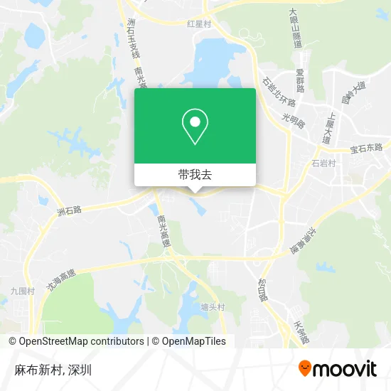 麻布新村地图