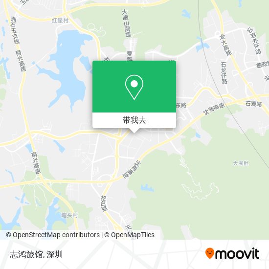 志鸿旅馆地图