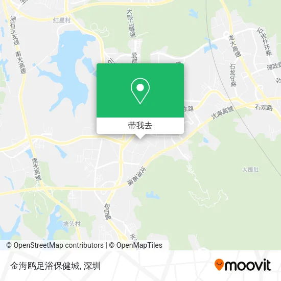金海鸥足浴保健城地图