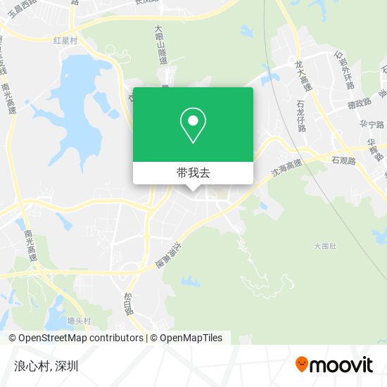 浪心村地图