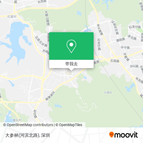 大参林(河滨北路)地图