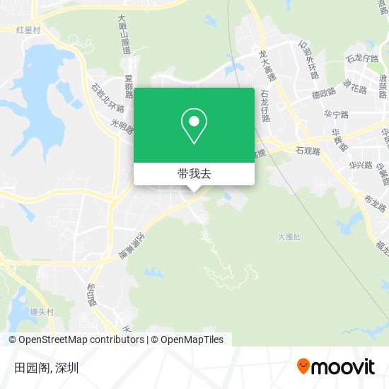 田园阁地图