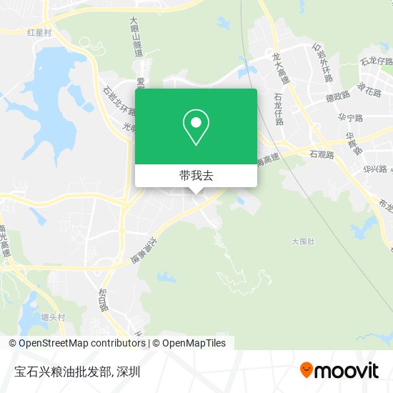 宝石兴粮油批发部地图
