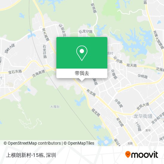 上横朗新村-15栋地图
