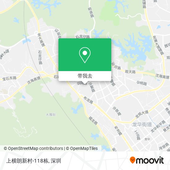 上横朗新村-118栋地图