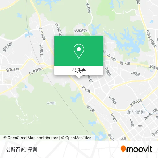 创新百货地图
