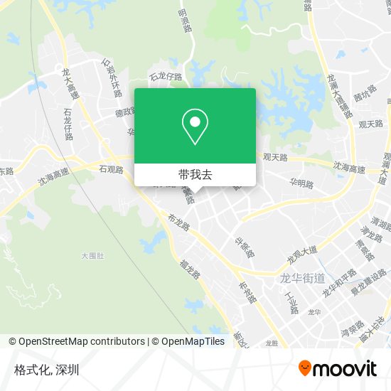 格式化地图